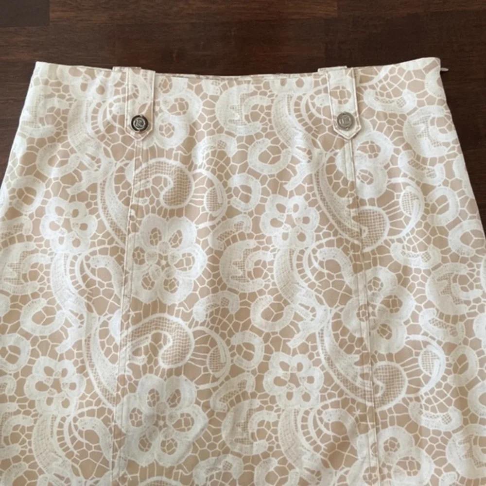 Katanya Lace Print Skirt